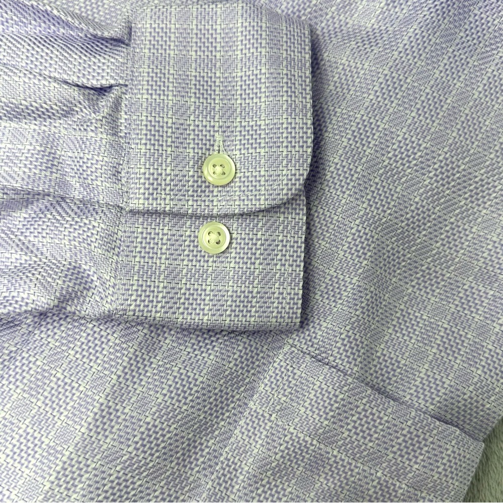 NWT Joseph Abbou Men’s Button Down Dress Shirt Size 16.5 34/35 - Picture 3 of 3
